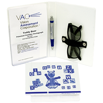 Teddy Bear Polarized Variable Vectograph Vision Therapy System
