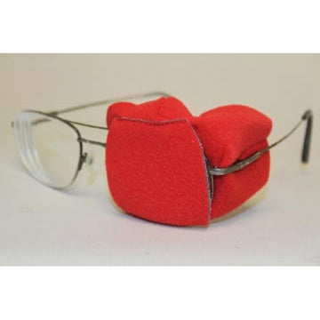 Red Slip Cover Patch Pair