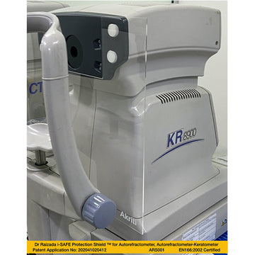 Dr Raizada i-SAFE Protection Shield for Autorefractometer, Autorefractometer-Keratometer