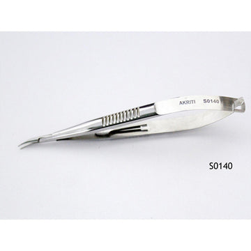 Needle Holder Curved With Lock