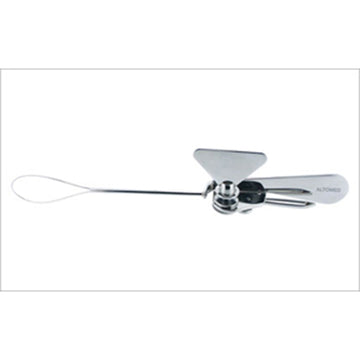 Foster Enucleation Snare with Ratcheting Wing-nut Handle to Draw Wire, 5 3/4" length