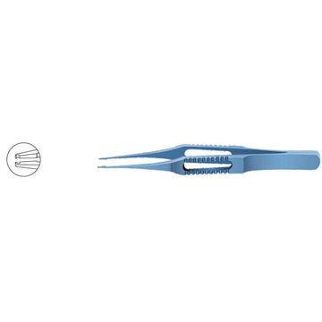 Forceps Notched Straight