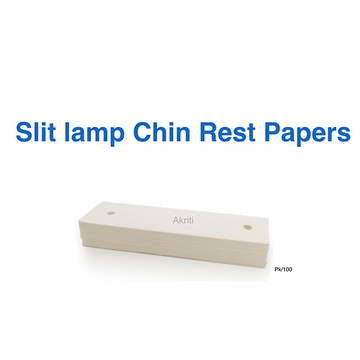 Slit lamp Chin Rest Papers pk100