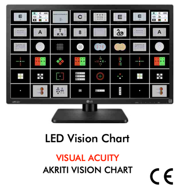 LED Visual Acuity Chart System