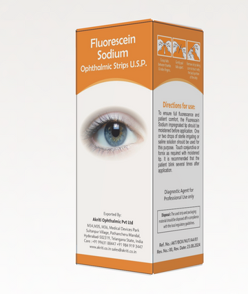 Fluorescein Strips Ophthalmic Strips Sterile