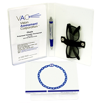 Chain Polarized Variable Vectograph Vision Therapy System