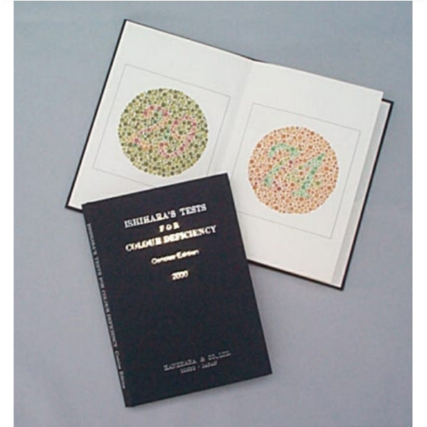 Color Vision Testing Kit Ishihara Color Vision Test 38 Plate – Akriti