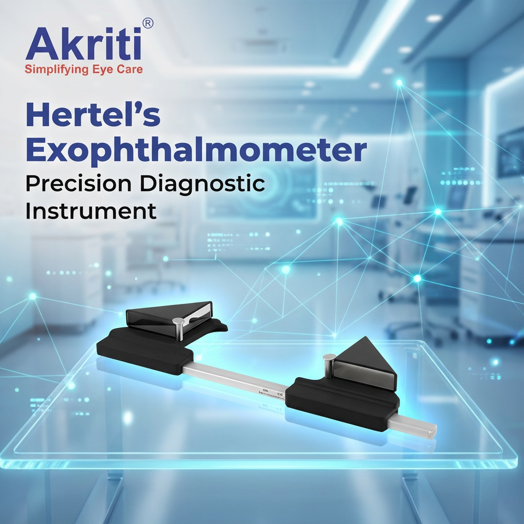 Hertel's Exophthalmometer Heavy Duty Metal – Akriti