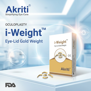 Implantable Eyelid  Gold Weight 1.0 GM, Sterile