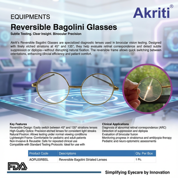 Reversible Bagolini Striated Lenses