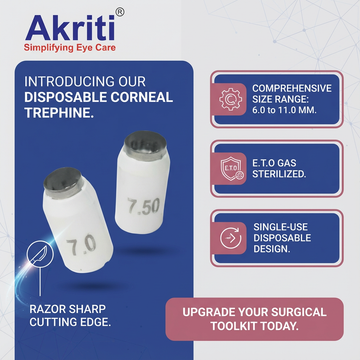 Disposable Corneal Trephine