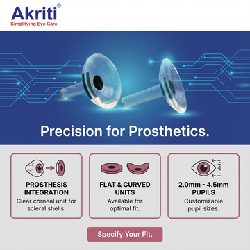 Corneal Iris Buttons Flat 12mm, 3.0mm Pupil  pk/10