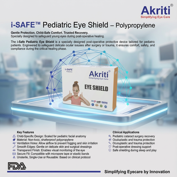 Eye Shield  Child pk/100   Polypropylene, Unsterile