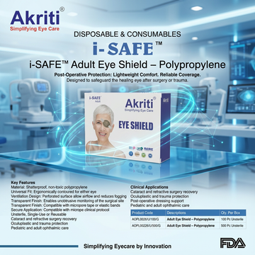 Eye Shield  Adult pk/100 Unsterile