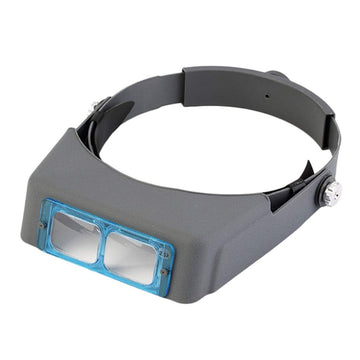 Head-Mounted Headband Reading Magnifier Head Wearing Magnifying Glass Loupe 4 Magnifications Glasses