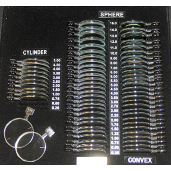 Perimeter Trial Lens Set with Minus Cylinder