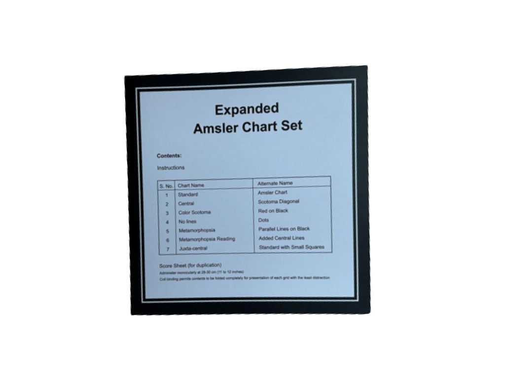 Expanded Amsler Grid Chart Set