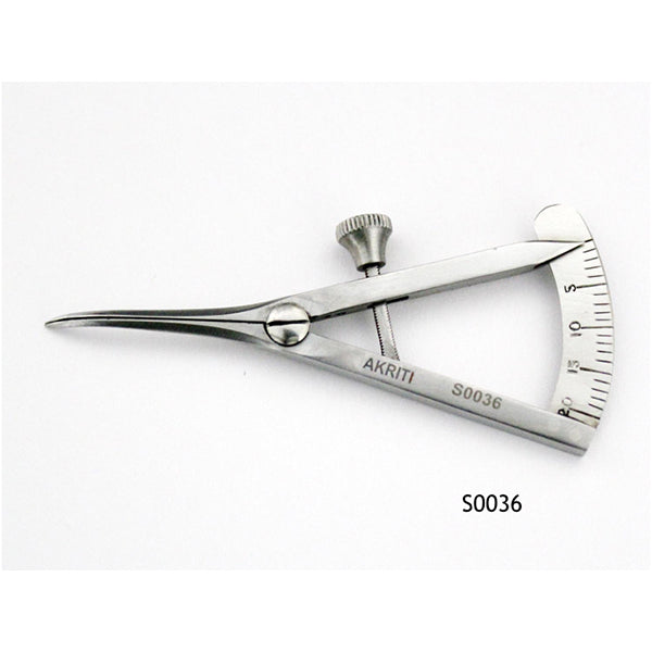 Castroviejo Caliper Curved
