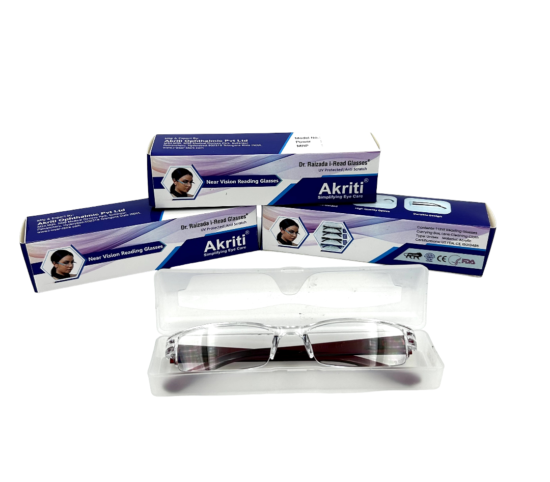 Near Vision Reading Glass +2.25D  Pk/300