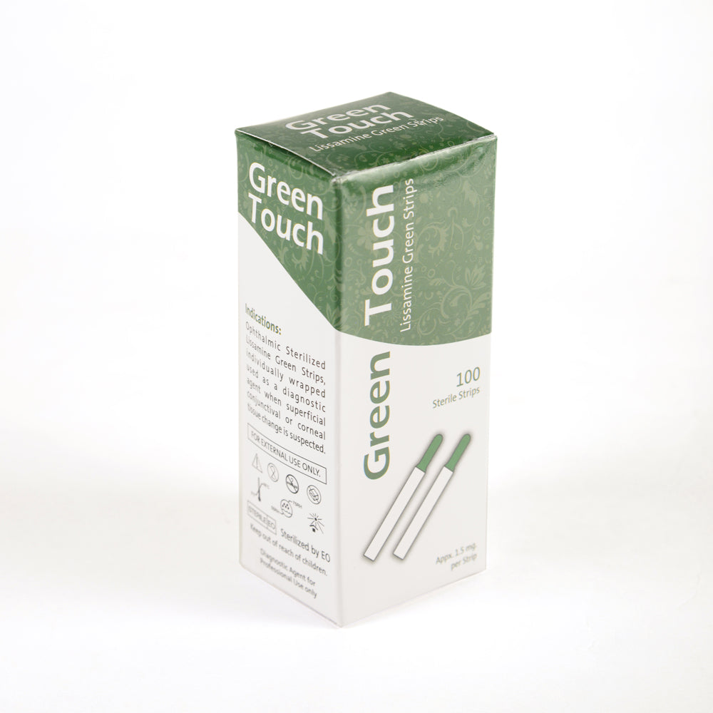 Lissamine Green Strips Sterile