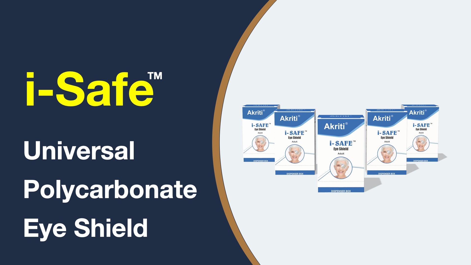 Eye Shields Universal Adult pk/50 Polycarbonate Sterile