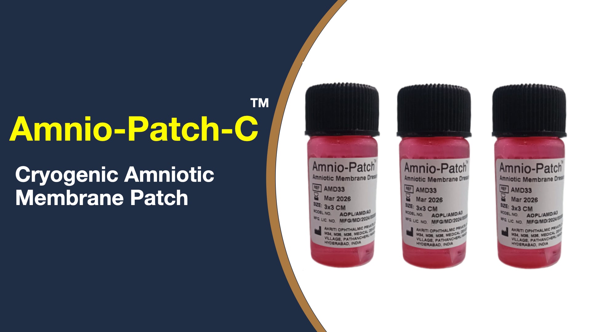 Amnio-Patch-C  3cm X 3cm 50 Micron