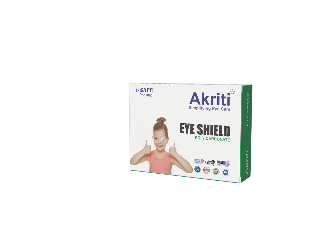 Post Surgical Clear Eye Covers Child Pk/12