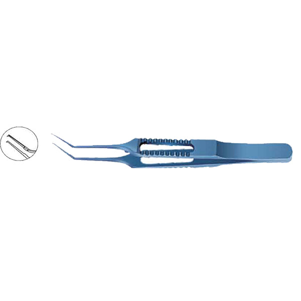 Forceps With Ruler Forceps Capsulorhexis Straight Overall Lenghth 85mm – Akriti