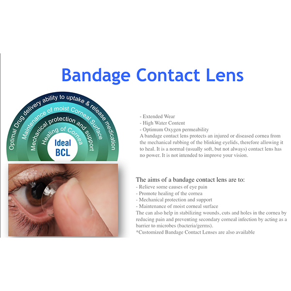 Bandage Contact Lens pk/10