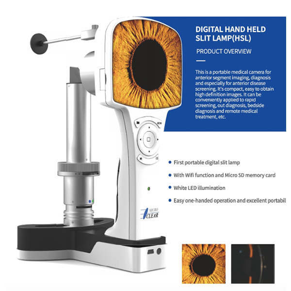 Hand Held Digital Slit Lamp