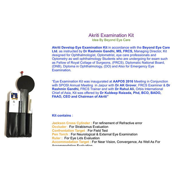 Akriti Eye Examination Kit