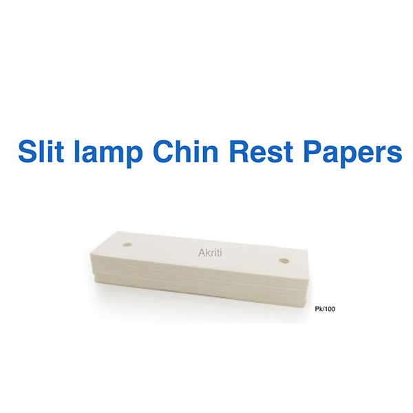 Slit lamp Chin Rest Papers pk100