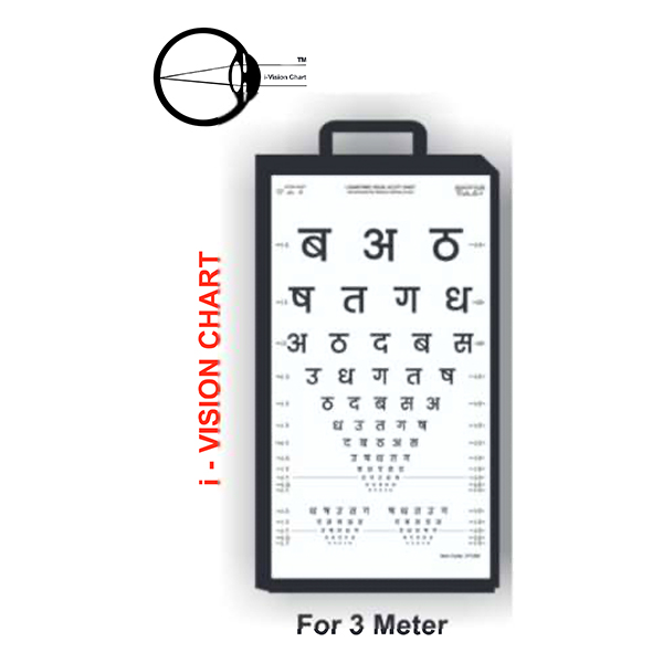 i-Vision Chart Illuminated Cabinet 3 Meter