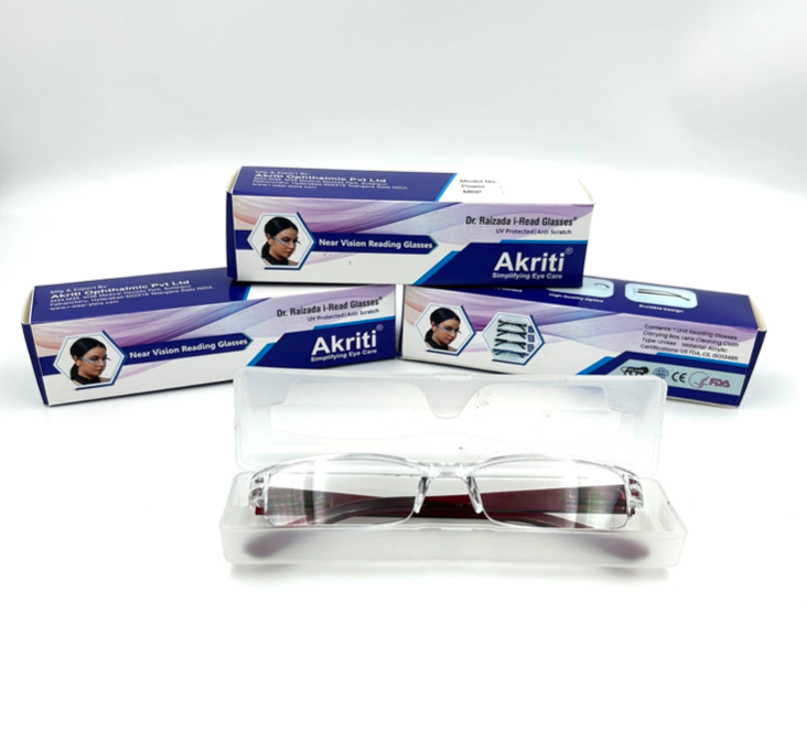 Near Vision Reading Glass +2.75D  Pk/300