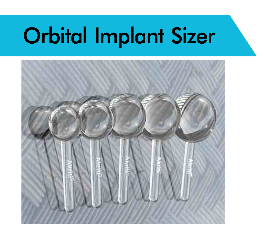 Orbital Implant Sizer Set