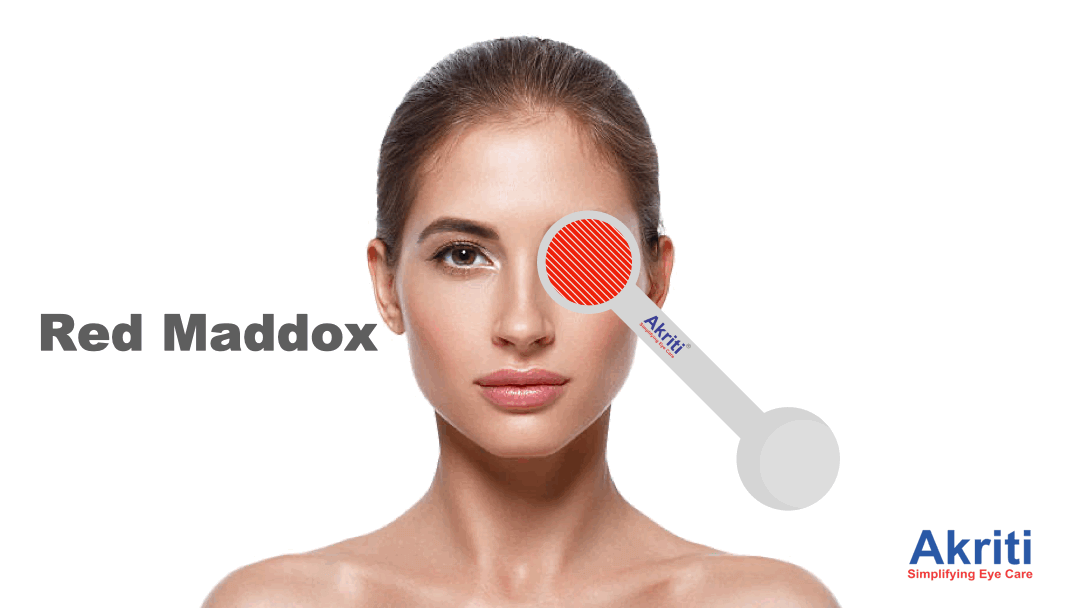 Combo Occluder with Maddox Rod Green