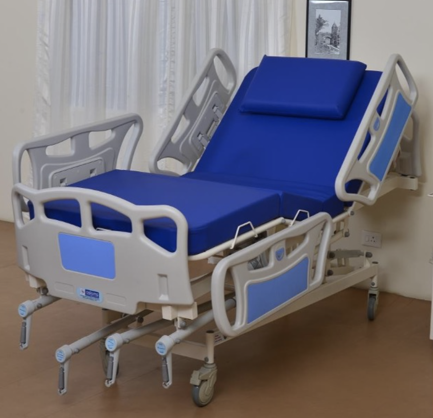 5-Function Manual Deluxe Hospital Beds